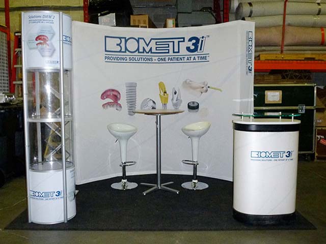 Biomet Portables booths