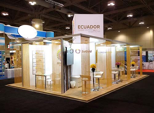 Stands de salon modulaires