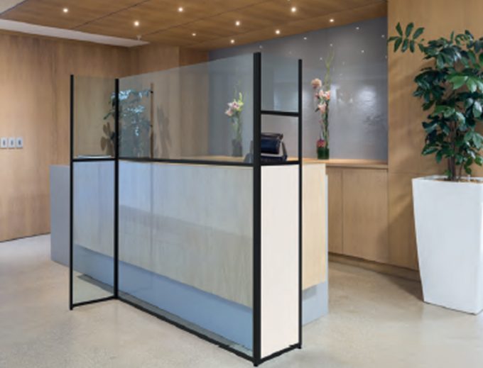 Restaurant Divider walls and plexiglass table dividers