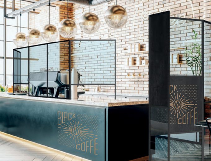 Restaurant Divider walls and plexiglass table dividers