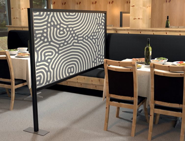 Panneaux et murs séparateurs pour restaurants