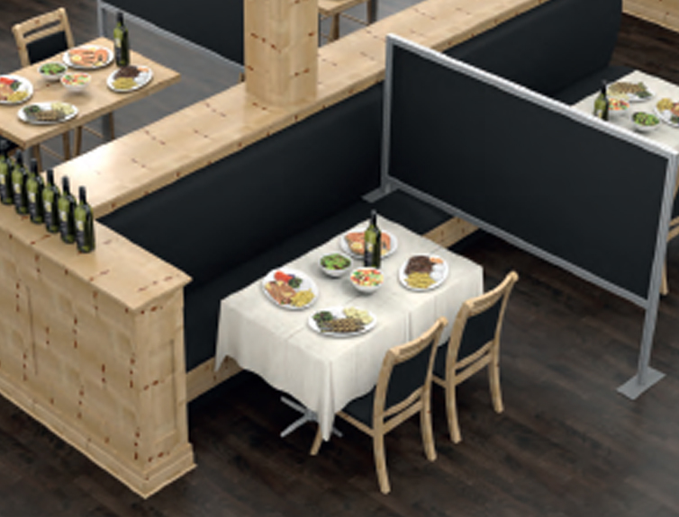 Table Dividers and Wall Dividers for Restaurants