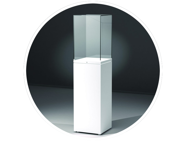 Column Display Cases