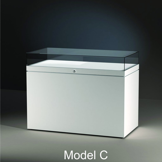 Table Display Cases - model C