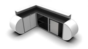 beMatrix iZi Range : modular furniture for your exhibits