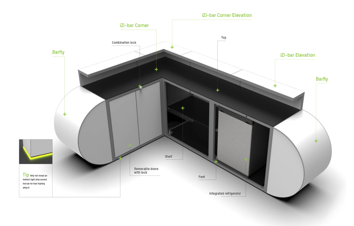 beMatrix iZi Modular Furniture