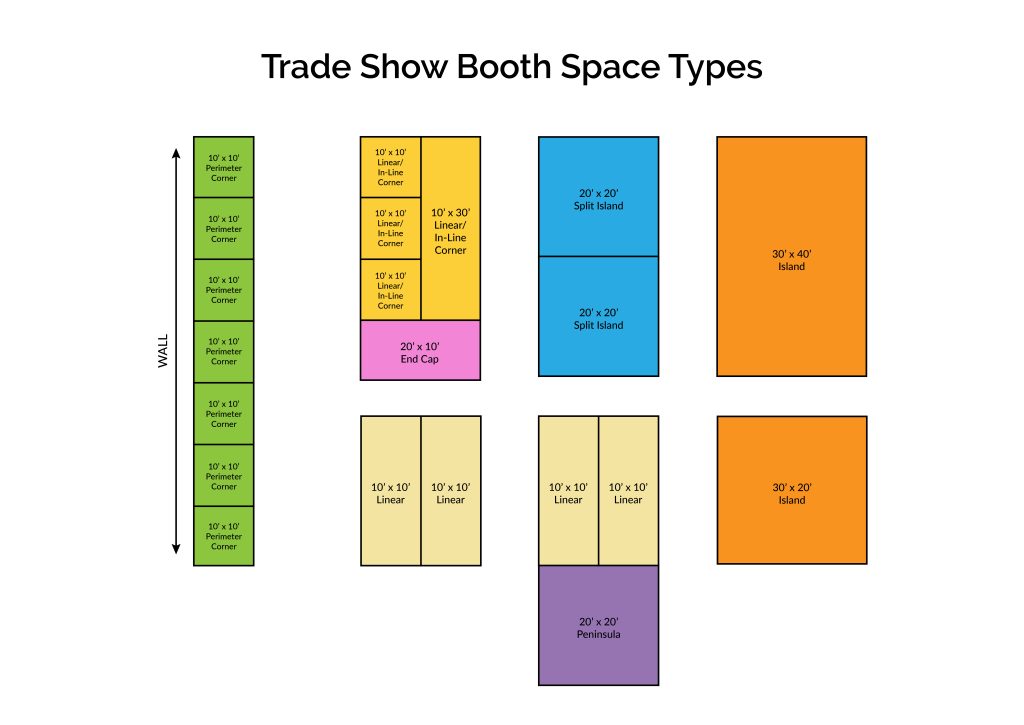 Booth Spaces Drawing