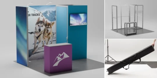 how to choose a 10x10 trade show booth